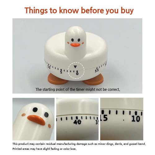 Adorable Little Duck Kitchen Timer