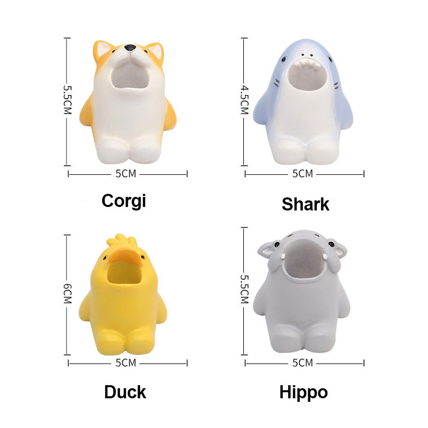 Cute Animal Toothbrush Holder Pen Holder