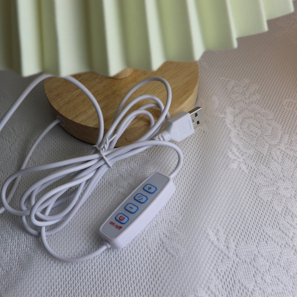 Simplicity Pleated Skirt Lampshade LED Table Lamp
