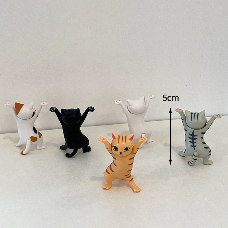 Funny Dancing Cat AirPod Pen Holder set