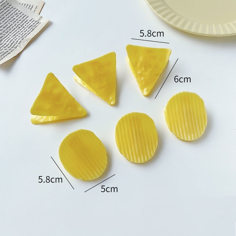 Potato Nacho Chips Sealing Paper Clip set