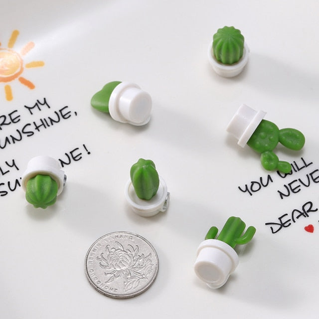 Cactus Refrigerator Magnets