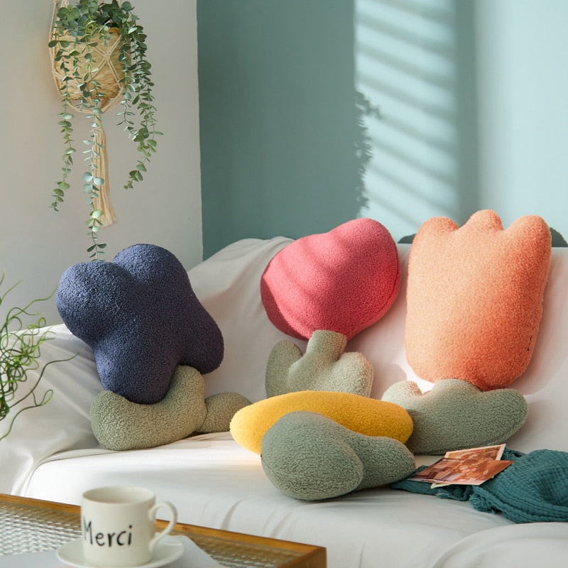 Cute Korean style Flower Pillow Decoration Cushion