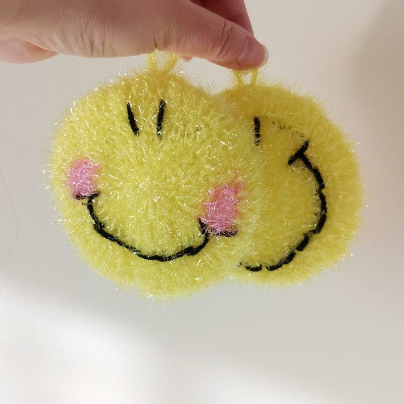 Smiley Face Dish Sponge