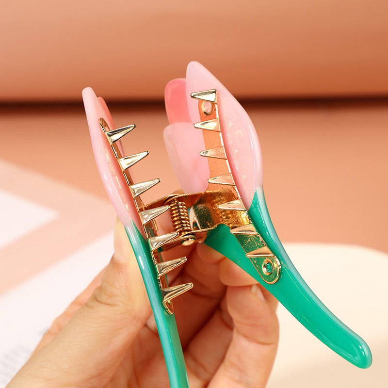 Tulip Hair Claw Clip