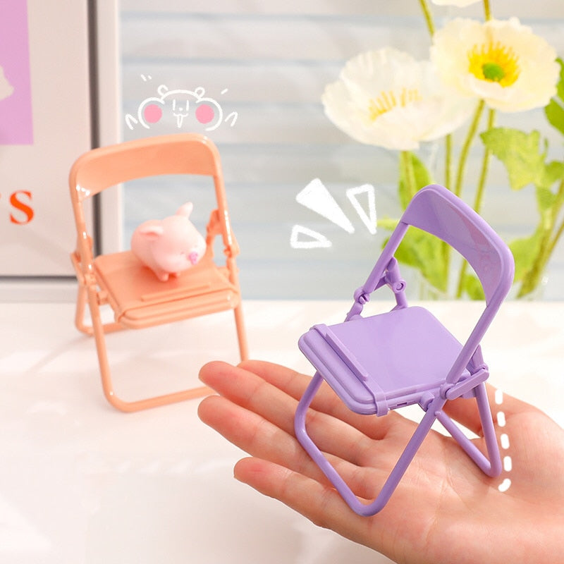 Adorable Mini Chair Phone Stand Holder
