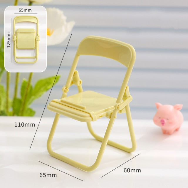 Adorable Mini Chair Phone Stand Holder