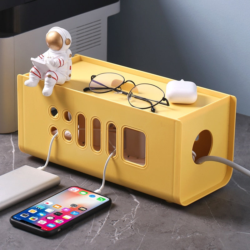 Simple Color Cable Storage Box