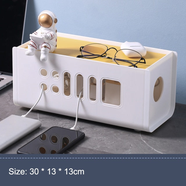 Simple Color Cable Storage Box