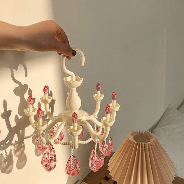 Retro Chandelier Clothespin Rack