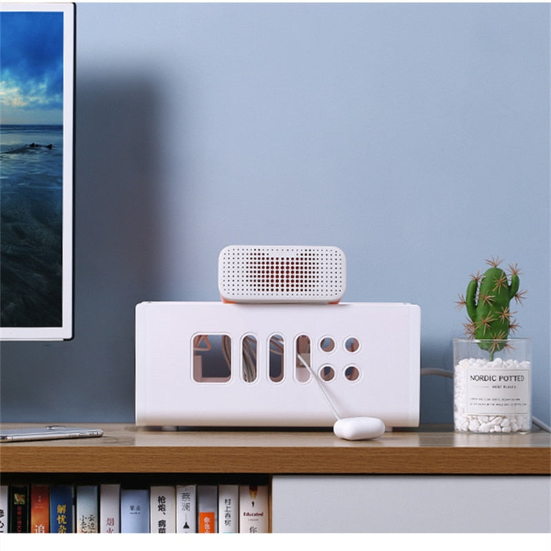 Simple Color Cable Storage Box