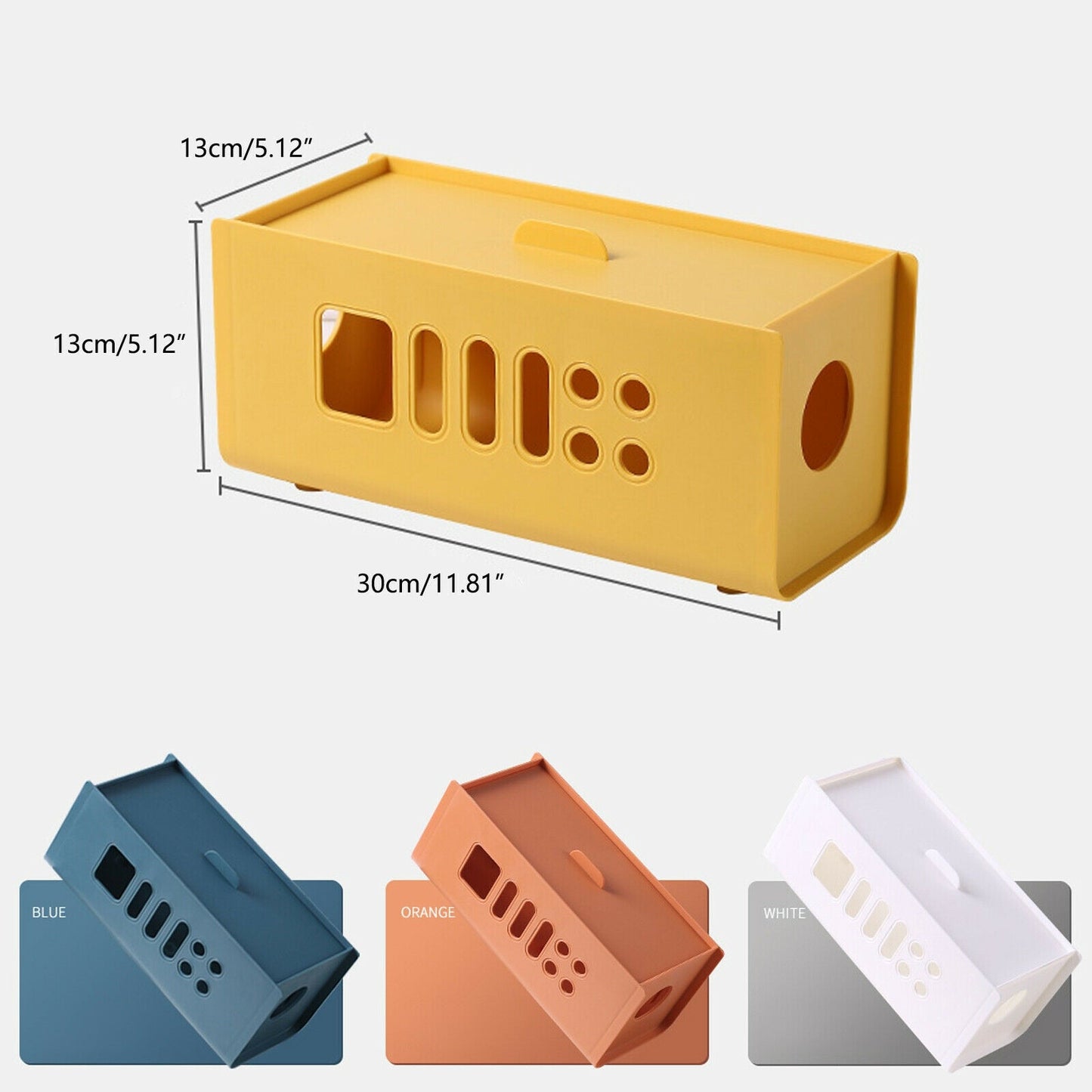 Simple Color Cable Storage Box