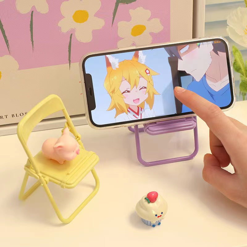 Adorable Mini Chair Phone Stand Holder