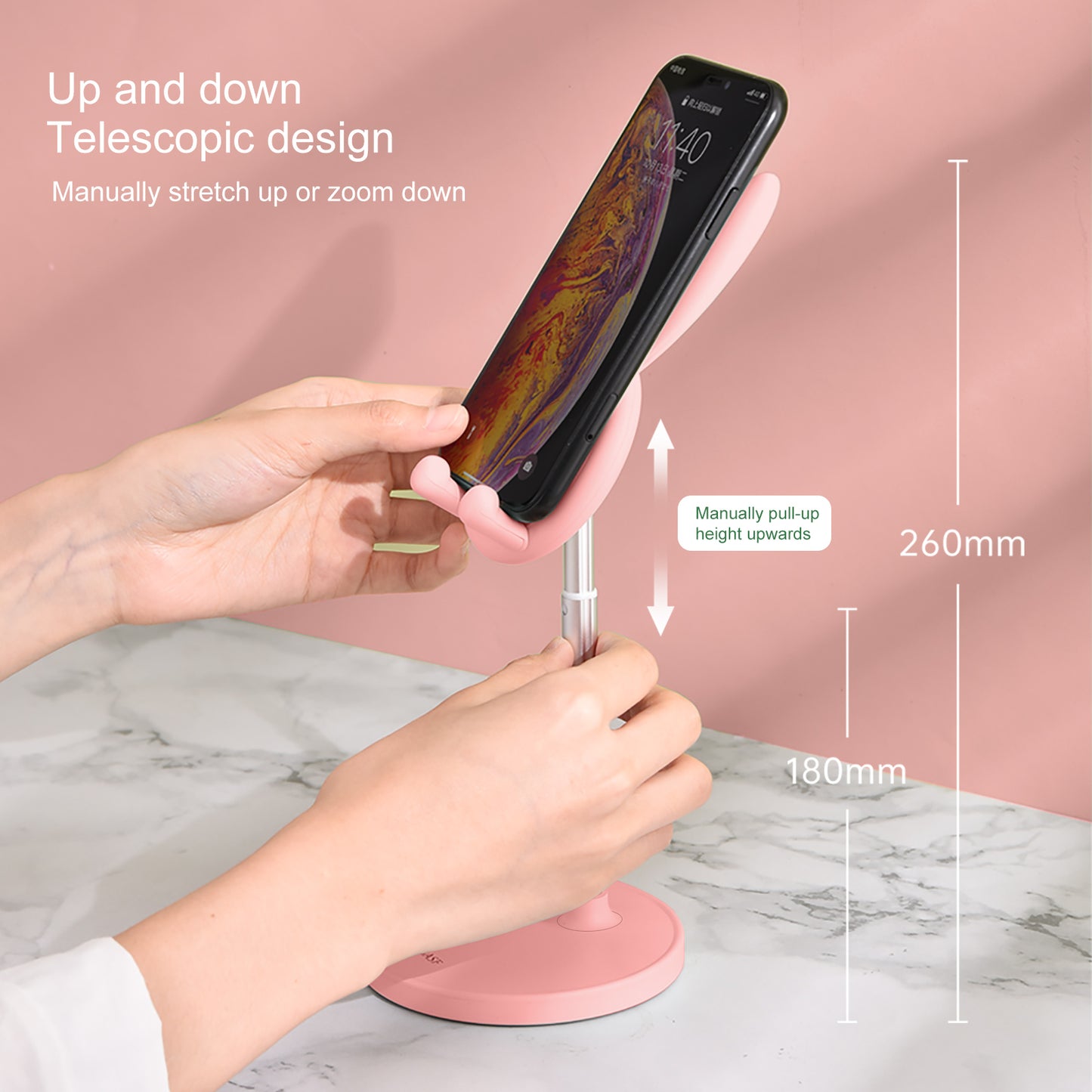 Cute Bunny Phone Stand Holder
