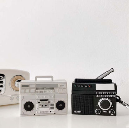 Cute Cassette Player AirPods Case