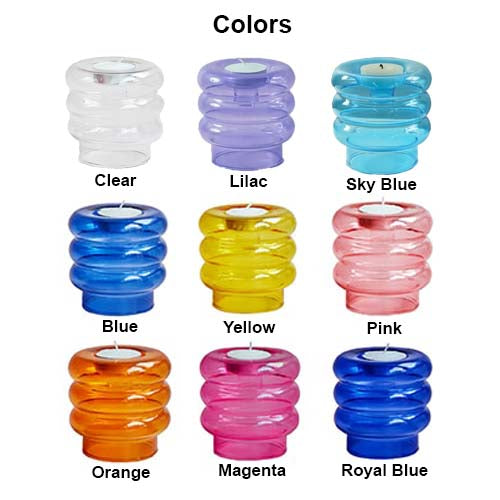 Cute Candy colors 2 in 1 Candle Holder