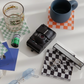 Retro Funky Checkerboard Coaster