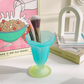 Retro Pastel Floral Cold Goblet Cup