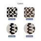 Retro Geometry Tufted Seat Cushion