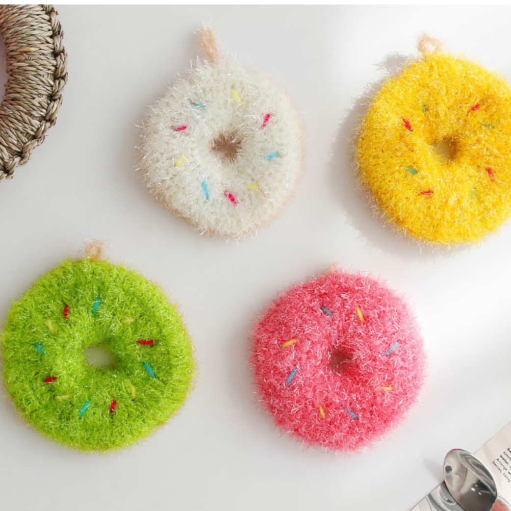 K-style Donut Dish Cloth