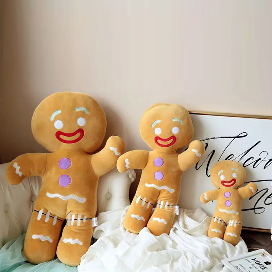 Cute Gingerbread Man Plush