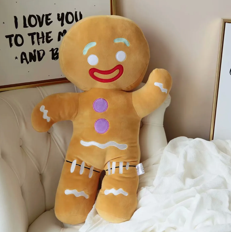 Cute Gingerbread Man Plush