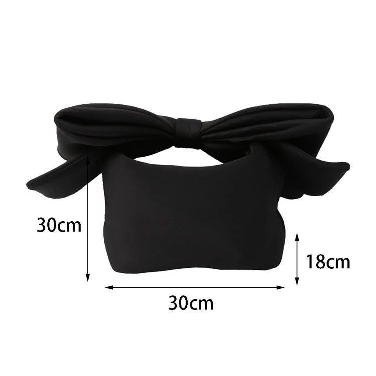 Lovely Big Bow Handle Bag