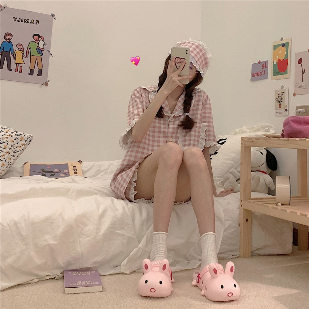 Lovely Bunny Clog Shoes