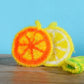 3pc Lemon Dish Sponge Pad set