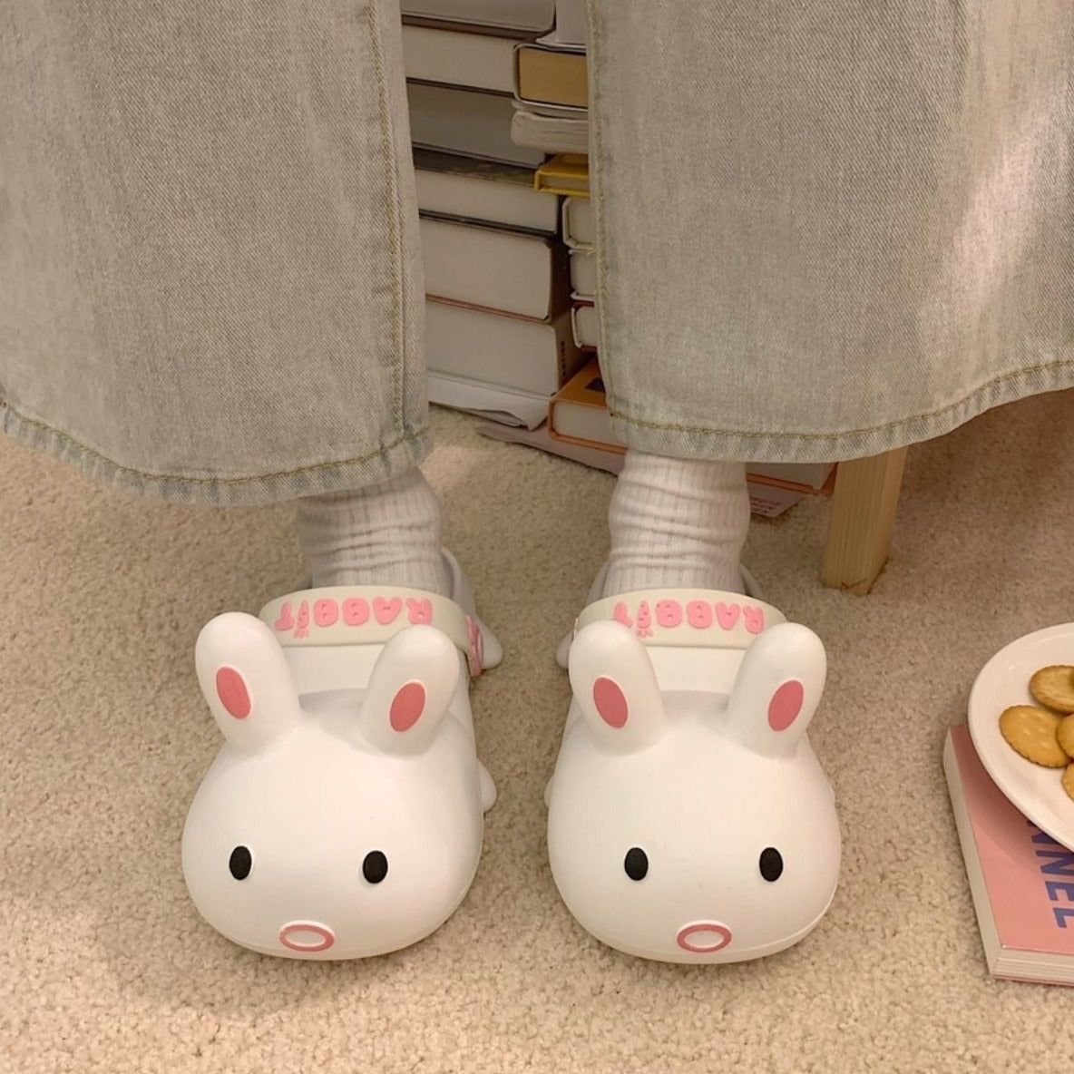 Lovely Bunny Clog Shoes