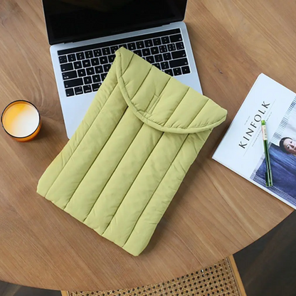 Simple Puffy Laptop Sleeve