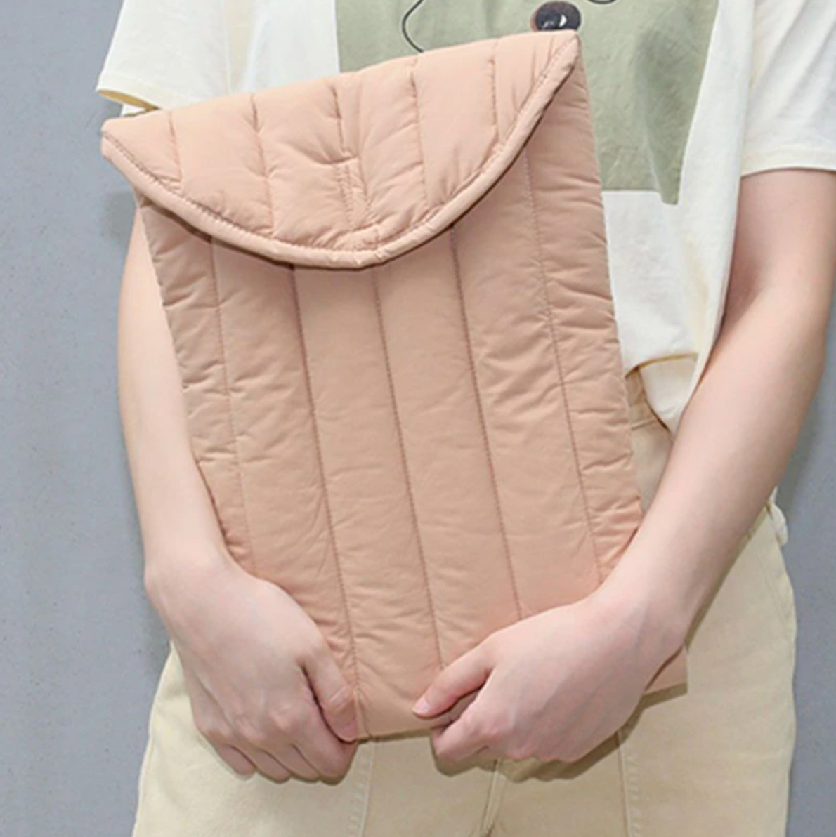 Simple Puffy Laptop Sleeve