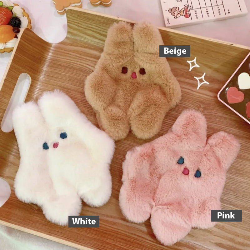 Cute Plush Rabbit Coin Key Purse