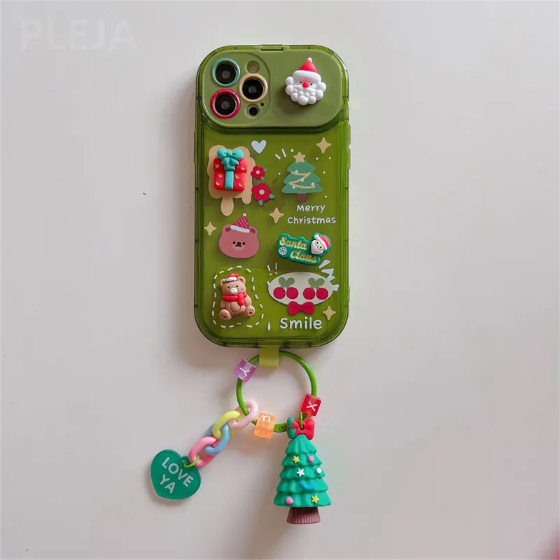 Happy Christmas Open up iPhone Case