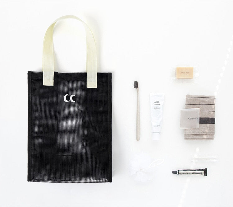 Cute Big eye Mesh Tote Bag