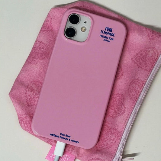 Adorable Pink Lemonade iPhone Case