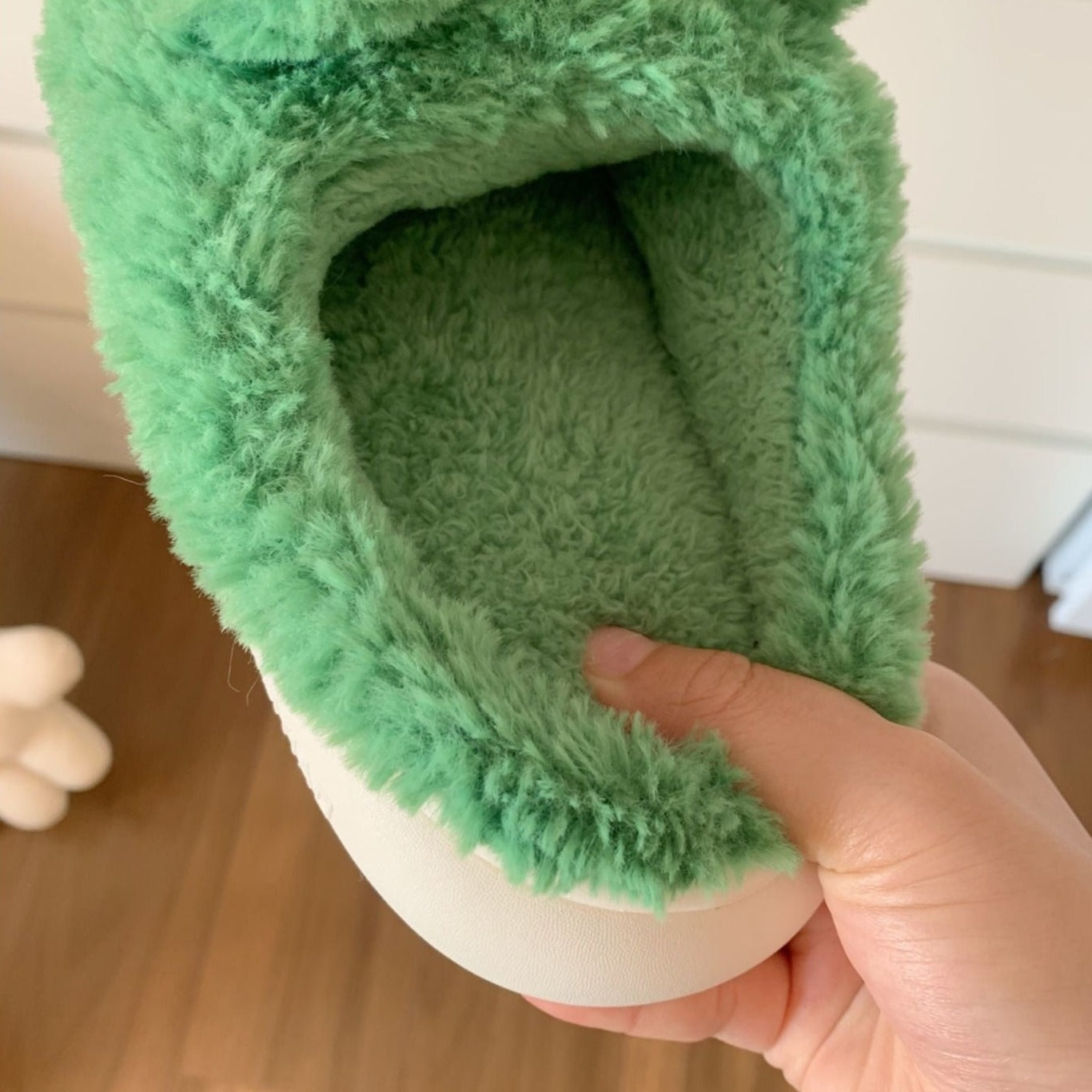 Lovely Frog Warm Home Slippers