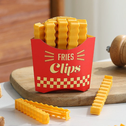 Cute French Fries Bag Clips set