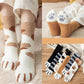 Cute Cat Paw Pattern Warm Sleeping Socks