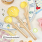 Cute Ceramic Flower Spoons set