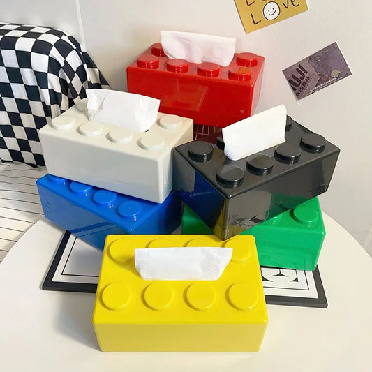 Toy Block Tissue Box