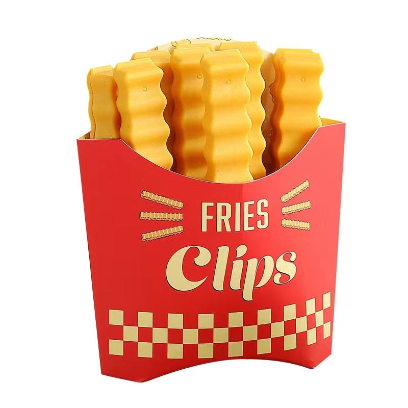 Cute French Fries Bag Clips set – HAPPY DAISY MARKET
