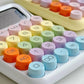 Cotton Candy Mechanical Keyboard Calculator