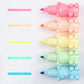 Cute Little Bear 5Colors Highlighter Pens