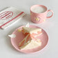 Cute Pink Star Dinnerware