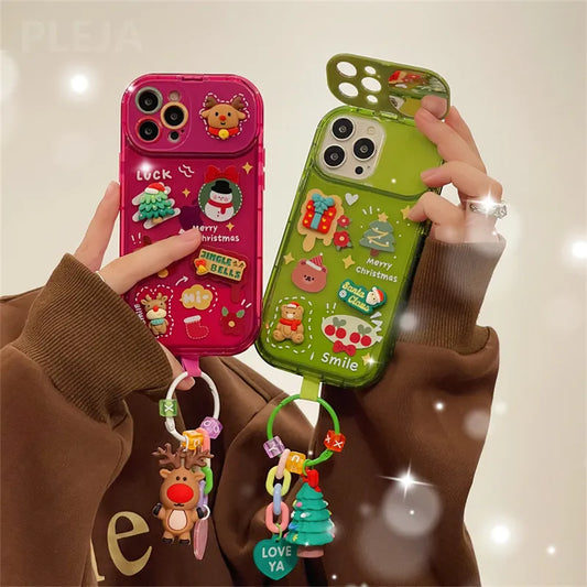 Happy Christmas Open up iPhone Case