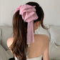 Lovely Chiffon Bow Barrette Hair Clip