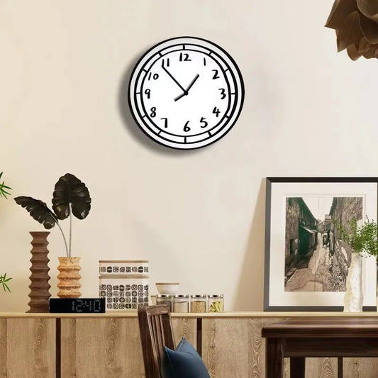 2D Comic Book Wall Clock