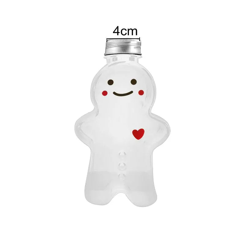 Christmas Gingerbread Man Drink Bottle