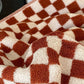 Retro Checkerboard Towel